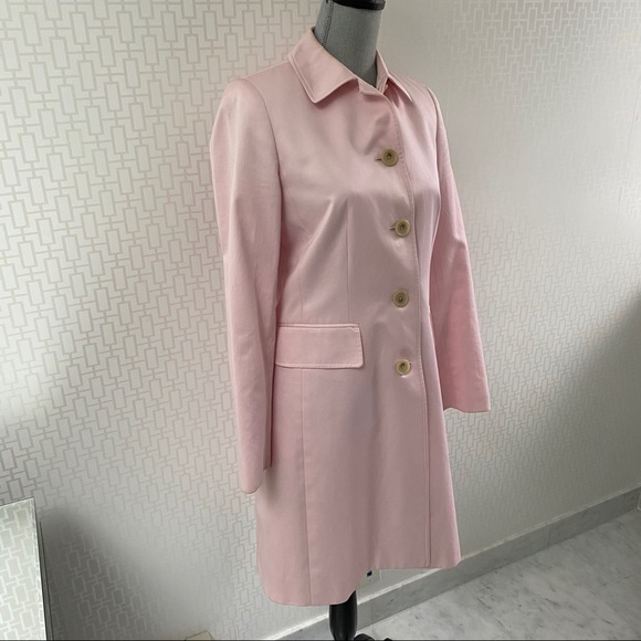 Banana Republic Jackets & Blazers - Banana Republic Blush Pink Light Trench Jacket